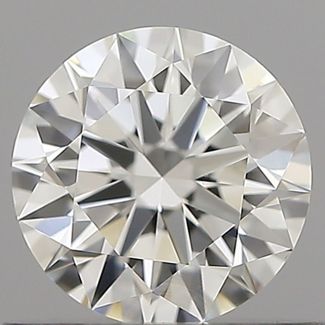 0.63 Carat Round H VVS2 EX IGI Natural Diamond