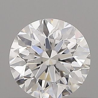 0.4 Carat Round D VS2 VG EX GIA Natural Diamond