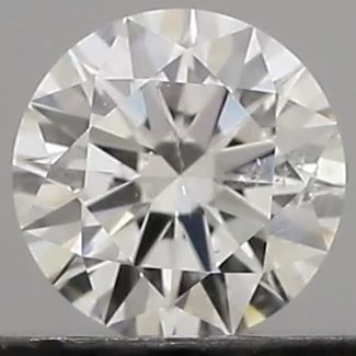 0.30 Carat Round F SI2 EX GIA Natural Diamond