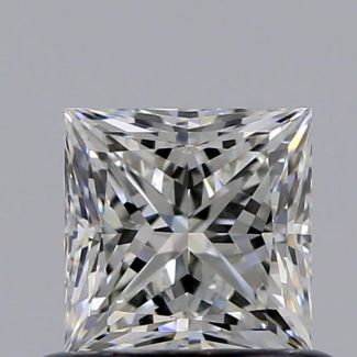 0.60 Carat Princess H VS1 - EX VG GIA Natural Diamond