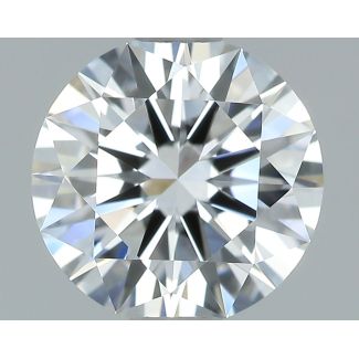 0.95 Carat Round D VVS2 EX GIA Natural Diamond