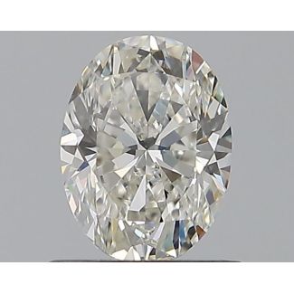 0.7 Carat Oval H VS1 - EX VG GIA Natural Diamond