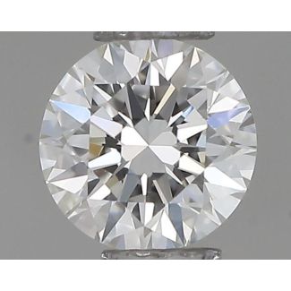 0.21 Carat Round G VVS1 EX GIA Natural Diamond