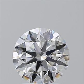 1.8 Carat Round D VS2 EX GIA Natural Diamond