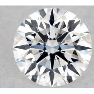 0.42 Carat Round E SI2 EX GIA Natural Diamond