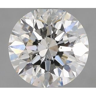 1.8 Carat Round H SI1 EX GIA Natural Diamond