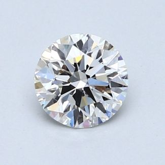 0.82 Carat Round H VS1 EX GIA Natural Diamond