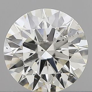 0.5 Carat Round G SI1 EX IGI Natural Diamond