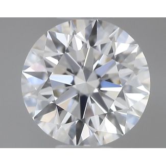 0.39 Carat Round H IF EX GIA Natural Diamond