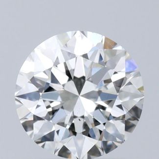 1.0 Carat Round H SI2 EX GIA Natural Diamond