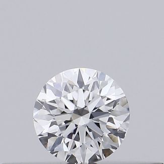 0.18 Carat Round D VS1 VG EX GIA Natural Diamond