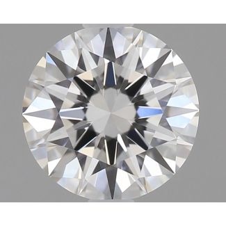 0.5 Carat Round D VVS1 EX GIA Natural Diamond