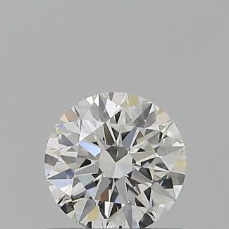 0.56 Carat Round H VS1 EX GIA Natural Diamond