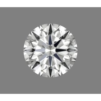 0.37 Carat Round D VVS1 EX GIA Natural Diamond