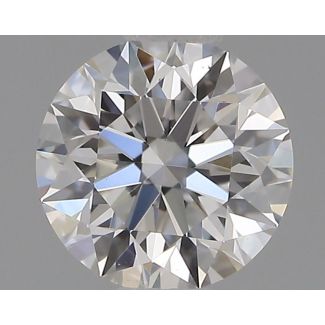 0.5 Carat Round E VS1 EX GIA Natural Diamond