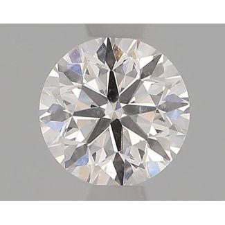 0.41 Carat Round D SI2 VG EX GIA Natural Diamond