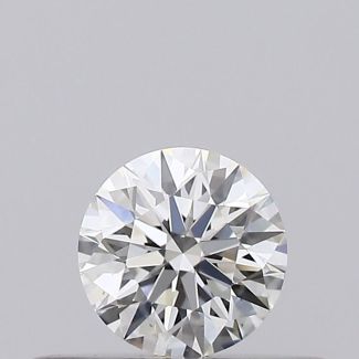 0.23 Carat Round G VS2 EX GIA Natural Diamond