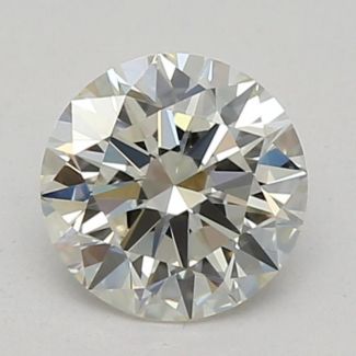 0.45 Carat Round I VVS1 VG GIA Natural Diamond