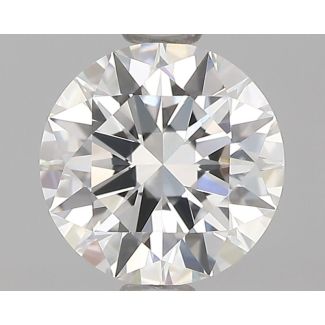 0.78 Carat Round D VVS1 EX GIA Natural Diamond