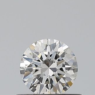 0.4 Carat Round H VS2 EX GIA Natural Diamond