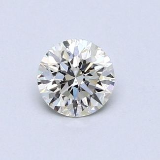 0.5 Carat Round I SI1 EX GIA Natural Diamond