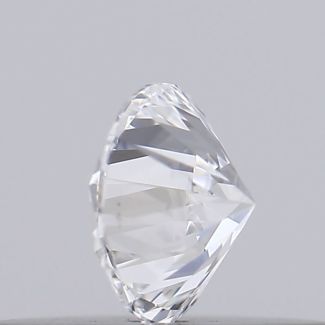 0.18 Carat Round D VS2 EX VG GIA Natural Diamond