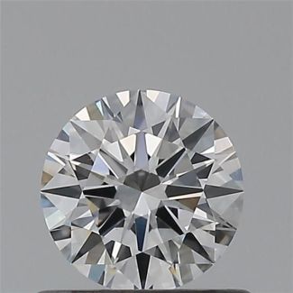 0.50 Carat Round E VS1 EX GIA Natural Diamond