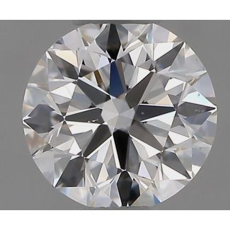 0.7 Carat Round H VS2 EX GIA Natural Diamond