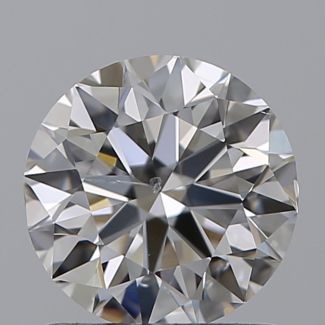 1.00 Carat Round E SI2 EX VG GIA Natural Diamond