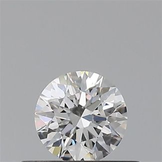 0.29 Carat Round F VS2 EX VG GIA Natural Diamond