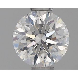 0.60 Carat Round G SI1 EX GIA Natural Diamond