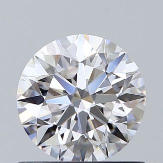 0.81 Carat Round E VVS2 EX GIA Natural Diamond