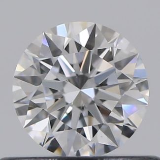 0.41 Carat Round D VS1 EX GIA Natural Diamond