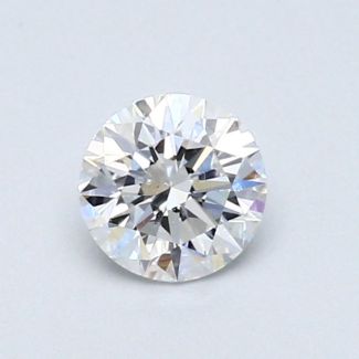 0.5 Carat Round D SI1 VG EX GIA Natural Diamond