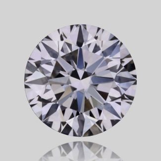 0.5 Carat Round I VVS1 EX GIA Natural Diamond