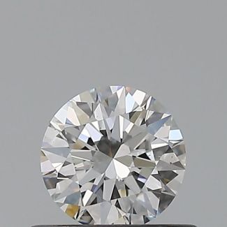 0.4 Carat Round F VS2 EX GIA Natural Diamond