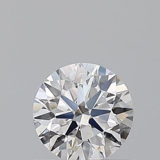 0.5 Carat Round D SI1 EX VG GIA Natural Diamond