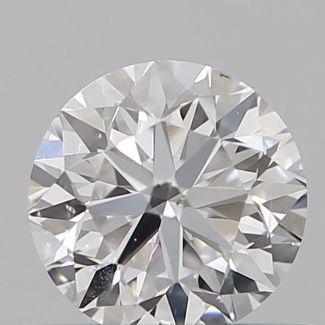 0.5 Carat Round D SI1 VG EX GIA Natural Diamond