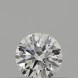 0.23 Carat Round H IF EX GIA Natural Diamond