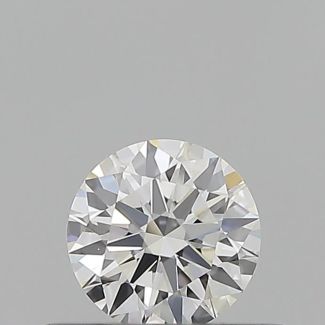 0.29 Carat Round H VVS1 EX GIA Natural Diamond