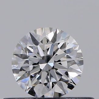 0.31 Carat Round D VS2 EX GIA Natural Diamond