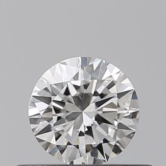 0.30 Carat Round H VVS2 VG EX GIA Natural Diamond