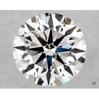 0.31 Carat Round D SI2 EX GIA Natural Diamond