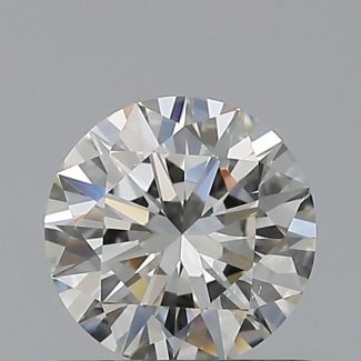 0.6 Carat Round H VS2 EX IGI Natural Diamond