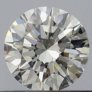 0.45 Carat Round G VVS1 EX GIA Natural Diamond