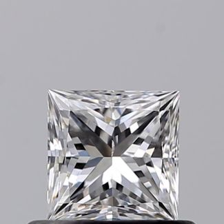 0.50 Carat Princess D SI1 - VG GIA Natural Diamond