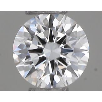 0.22 Carat Round D IF EX GIA Natural Diamond