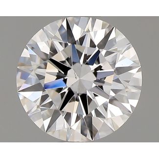 0.71 Carat Round D SI1 EX GIA Natural Diamond