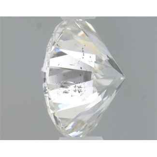 0.51 Carat Round H SI1 EX GIA Natural Diamond