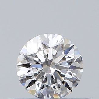 0.32 Carat Round D VS2 VG EX GIA Natural Diamond